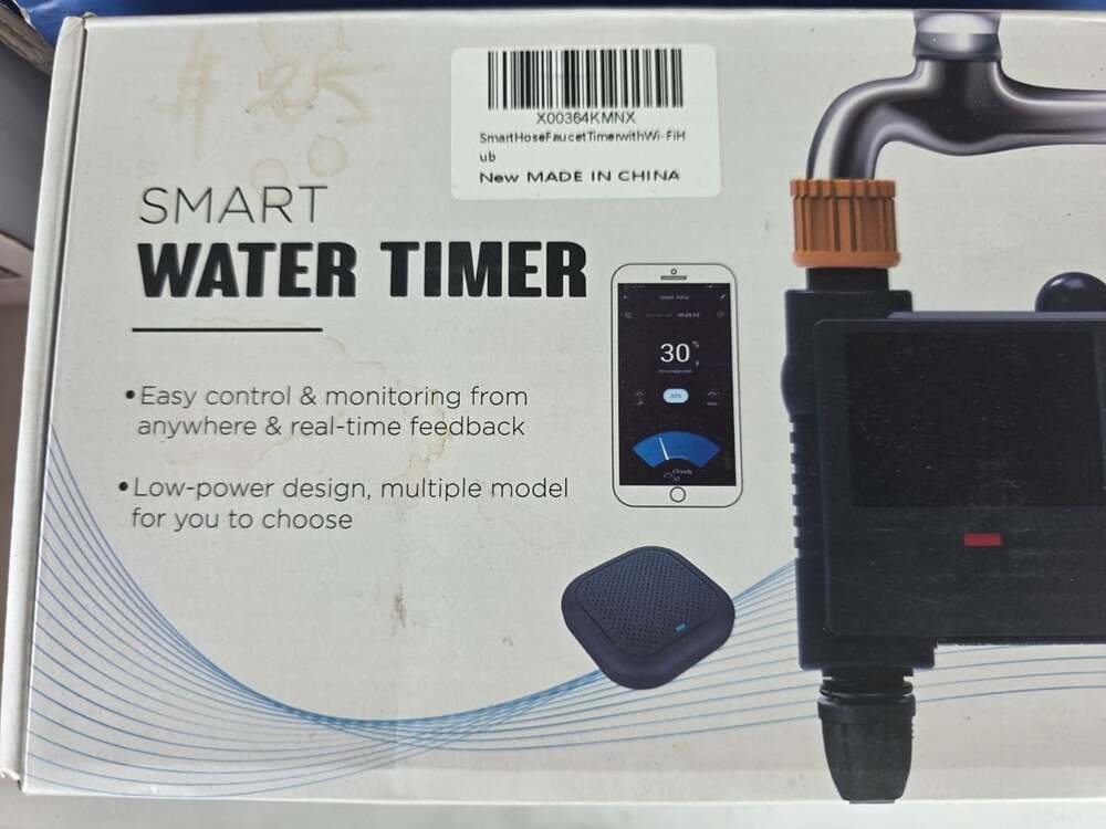 Smart Water Timer Solar Powered Wireless Irrigation Valve Controller